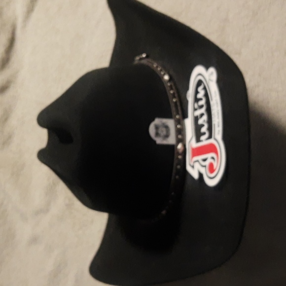 Cowboy Hat "Justin Hats" Cattleman Felt Black Hat XX 100% Wool Size 61(7 5/8) - Picture 2 of 10